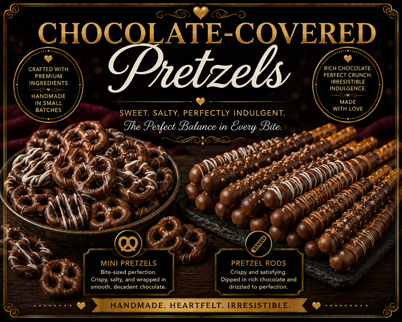Chocolate-Covered Pretzels from Snack Happy